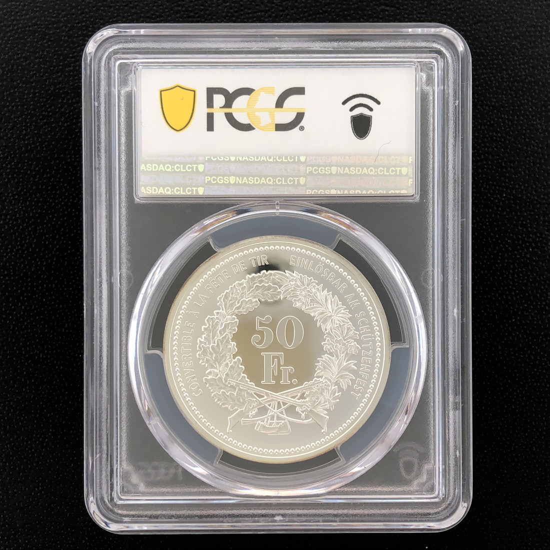 楽天市場】SWITZERLAND スイス 50フラン銀貨『フリブール』2004 スラブ