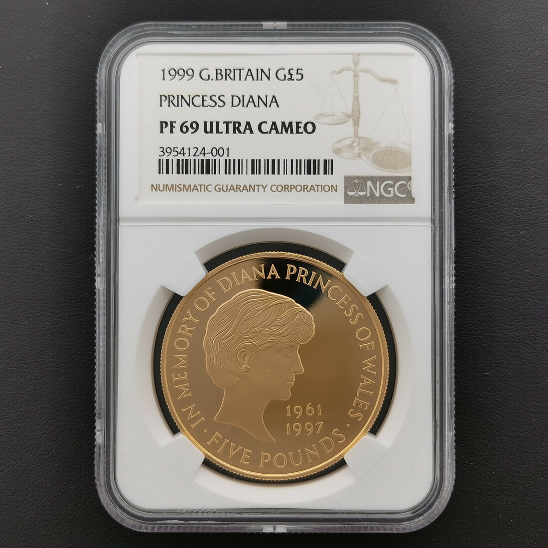 楽天市場】G.Britain イギリス 5ポンド 金貨 1999年 『ダイアナ妃追悼