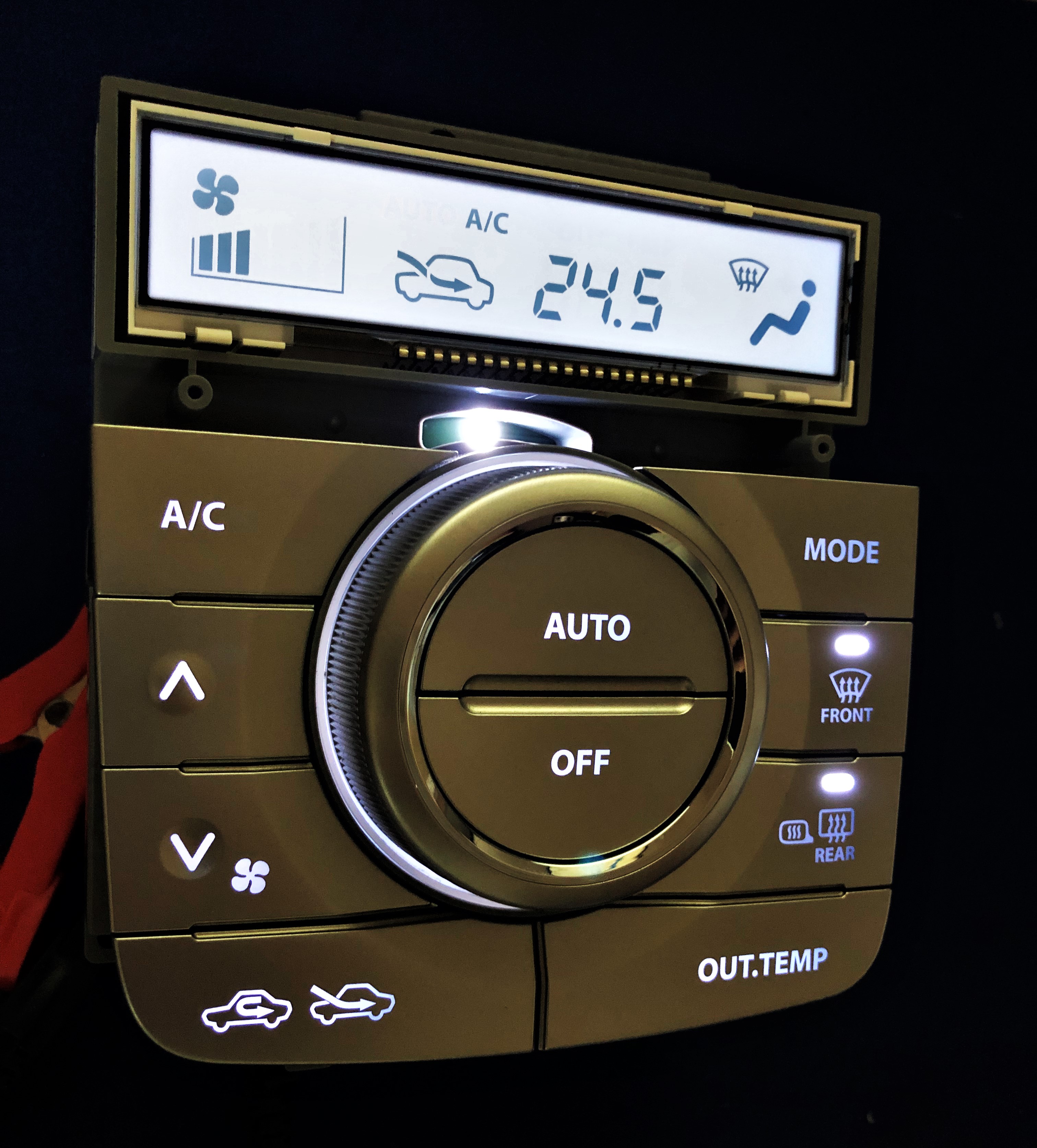 楽天市場】ハスラー MR31S/MR41S LED打ち換え済み エアコンパネル