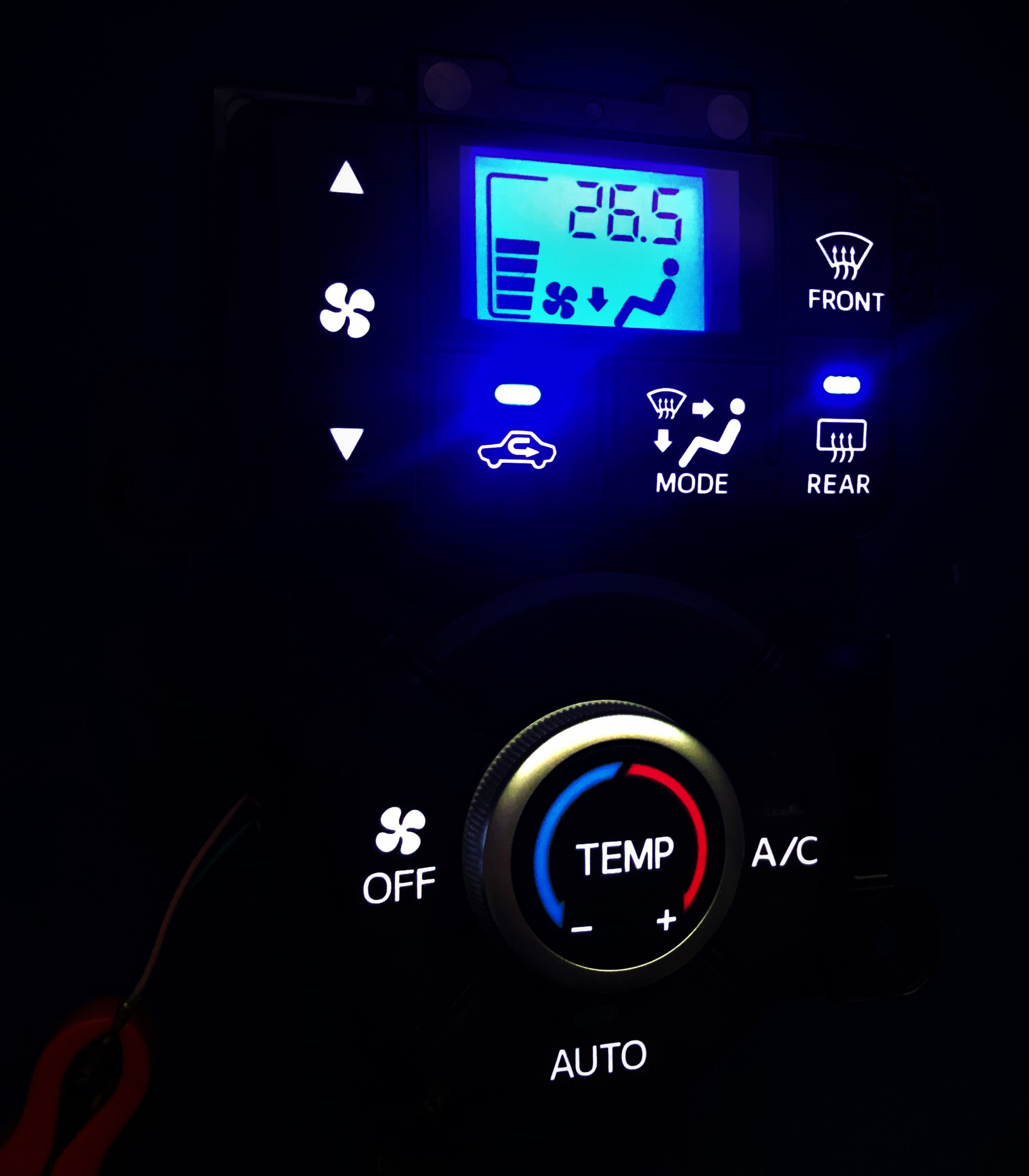 楽天市場】タント LA600S LA610S LED打ち換え済み エアコンパネル