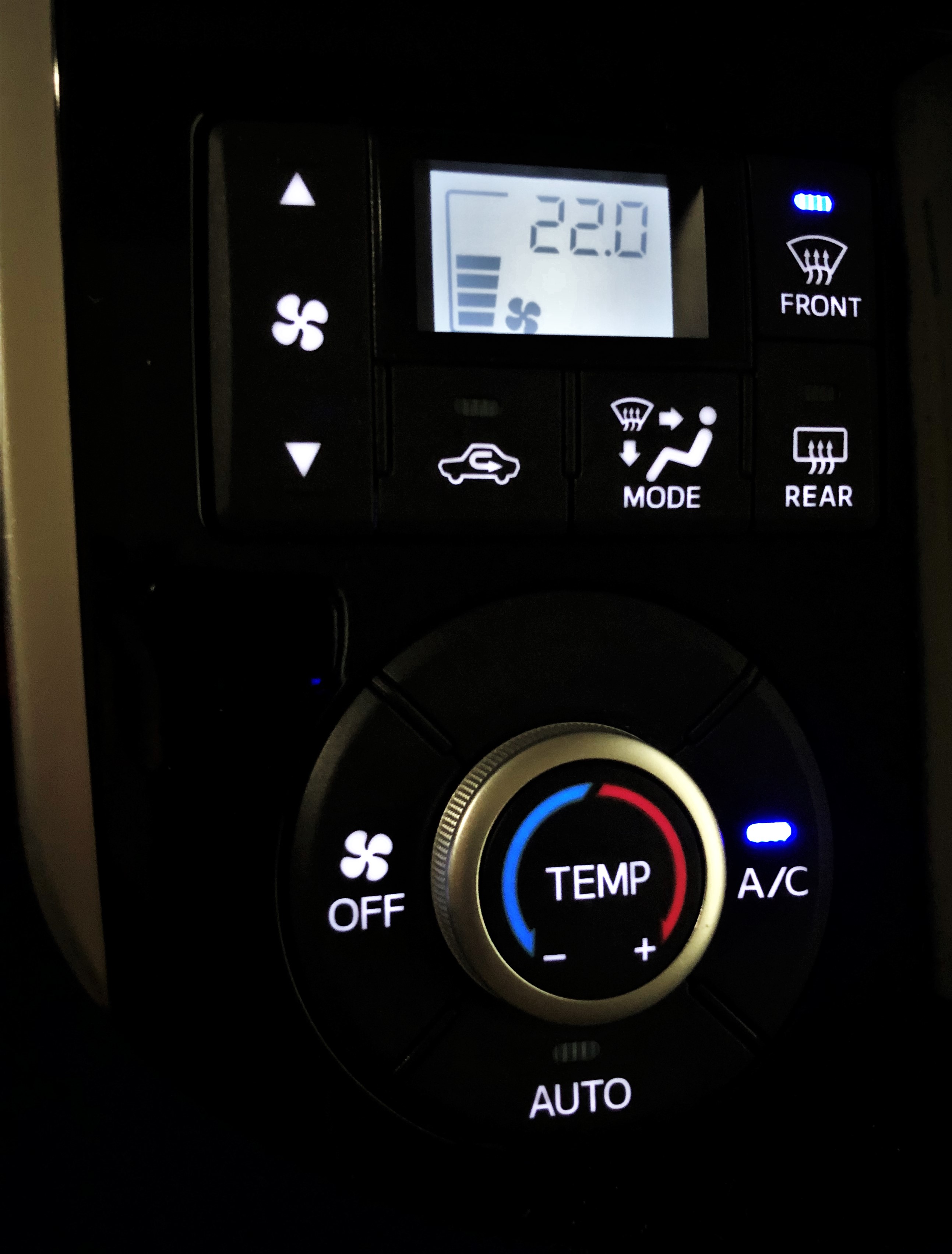 楽天市場】タント LA600S LA610S LED打ち換え済み エアコンパネル☆ W