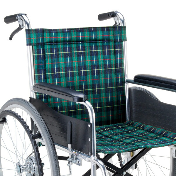 折りたたみ式緑のチェック柄介助用車椅子 程度良品 楽天市場】車いす