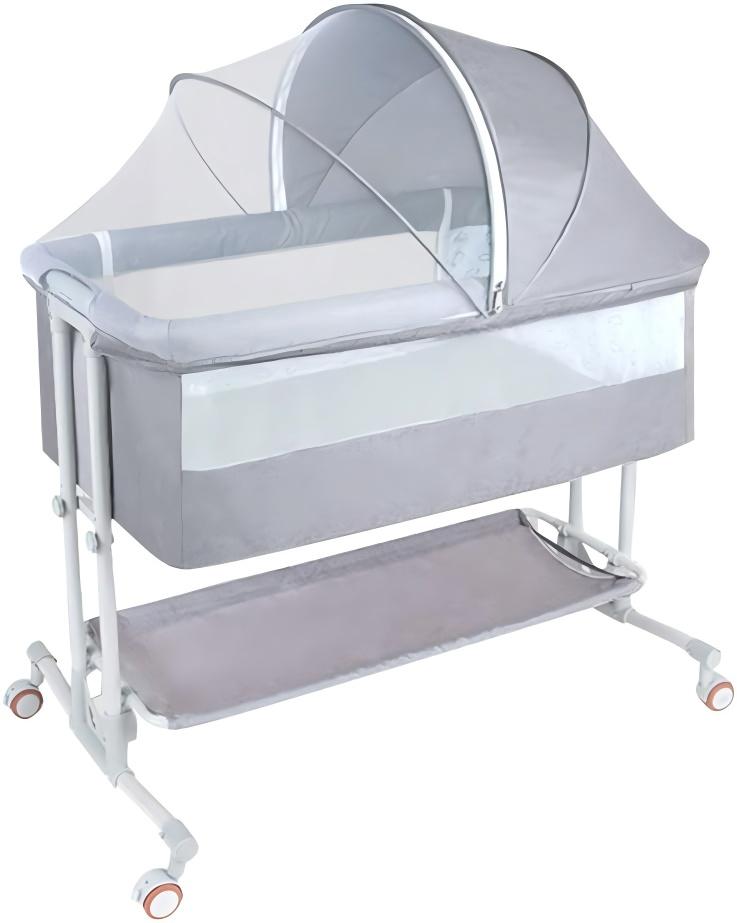 楽天市場】ベビーベッド 添い寝ベッド ミニ 組み立て簡単 ゆりかご