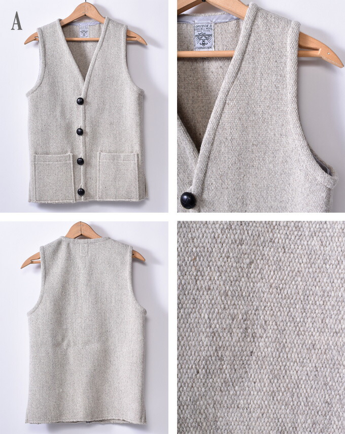 楽天市場】別注【Ortega's】オルテガSolid Square Vest ソリッド