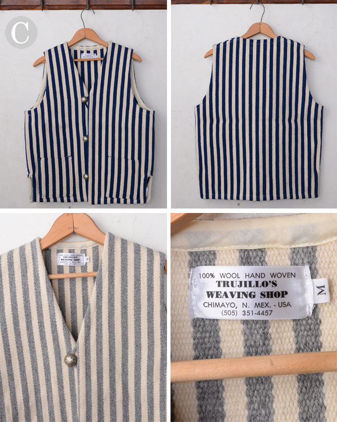 楽天市場】【TRUJILLO'S】トルフィリオスストライプ ラグベスト全3色