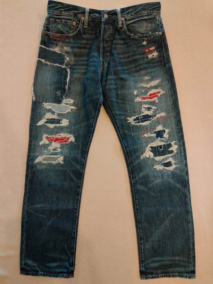 楽天市場】ポロ ラルフローレン ジーンズ デニム CLASSIC FIT ダメージ