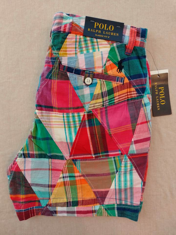 楽天市場】ポロ ラルフローレン ショーツ パッチワーク ショートパンツ