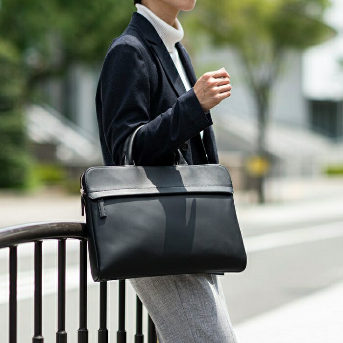 楽天市場】ビジネスバッグ 本革 薄マチ TRION トライオン バッグ A4