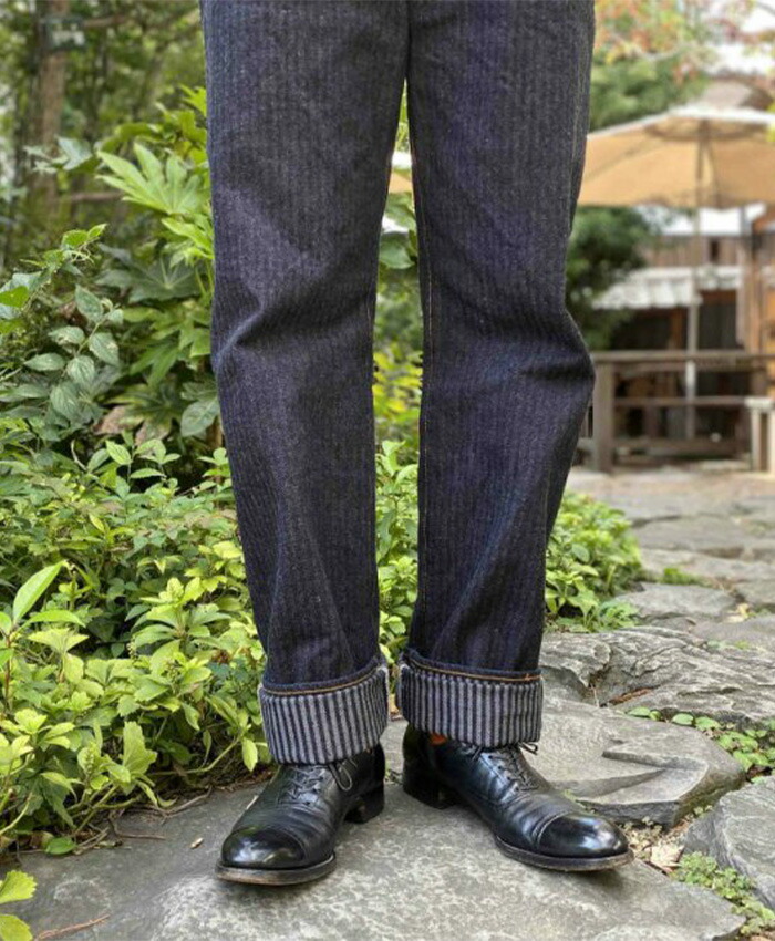 楽天市場】graphzero（グラフゼロ）16ozヒッコリー ルーズストレート