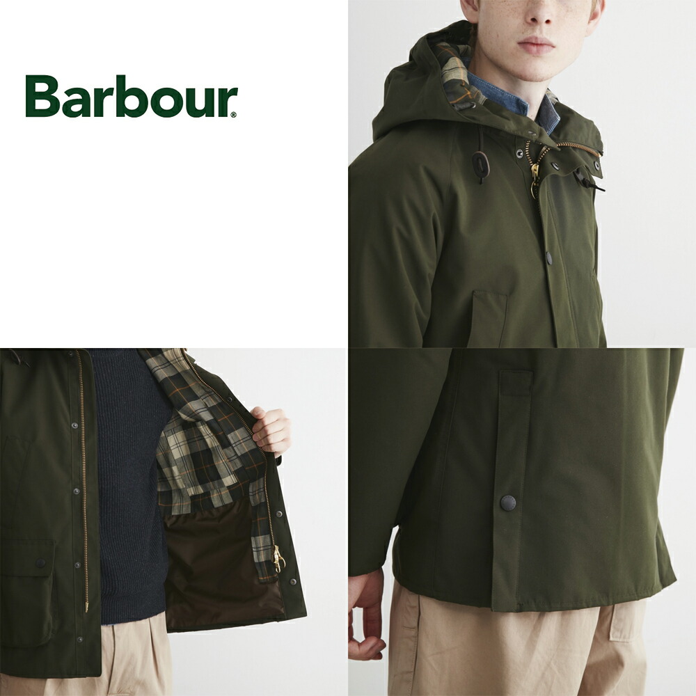 楽天市場】バブアー Barbour 正規品 フーデッド ビデイル SL 2レイヤー