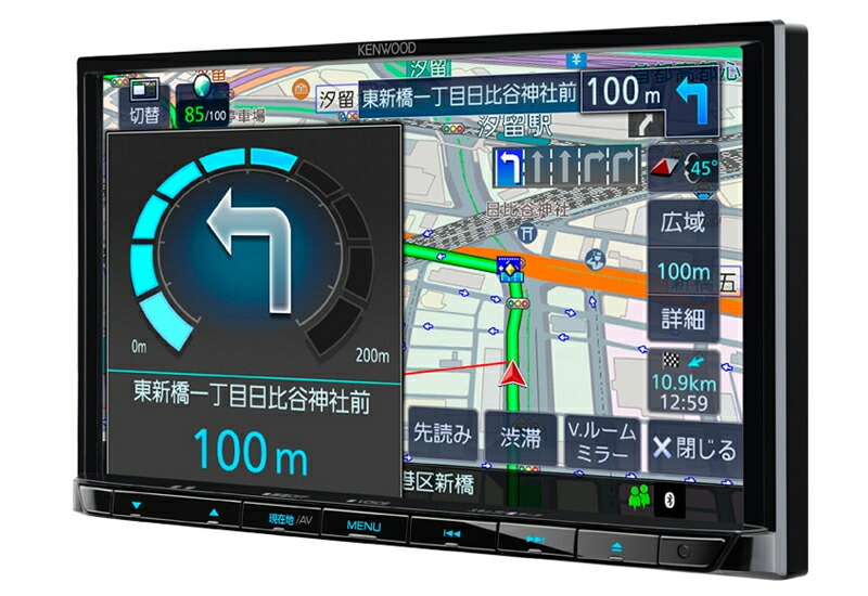 楽天市場】ケンウッド 彩速ナビ MDV-L309 地上デジ ワンセグ 7V型
