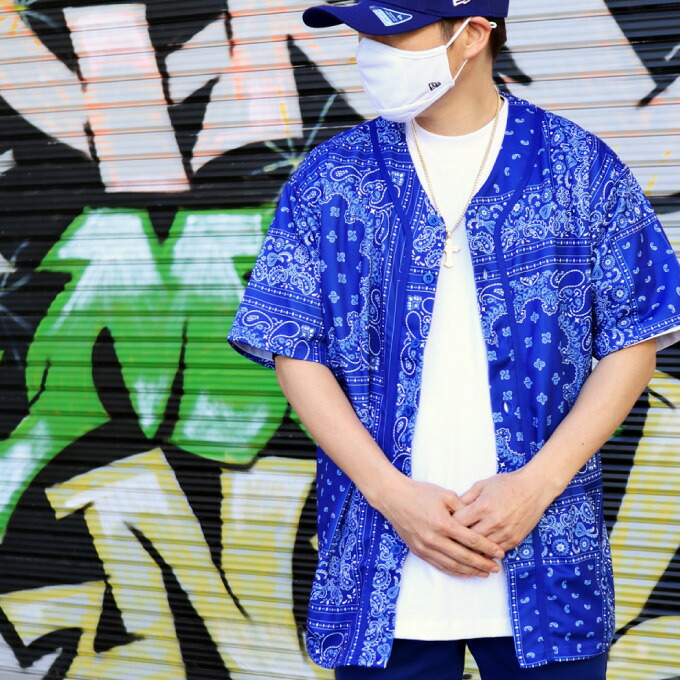 楽天市場】VICTORIOUS ヴィクトリアス 【バンダナ ベースボールシャツ