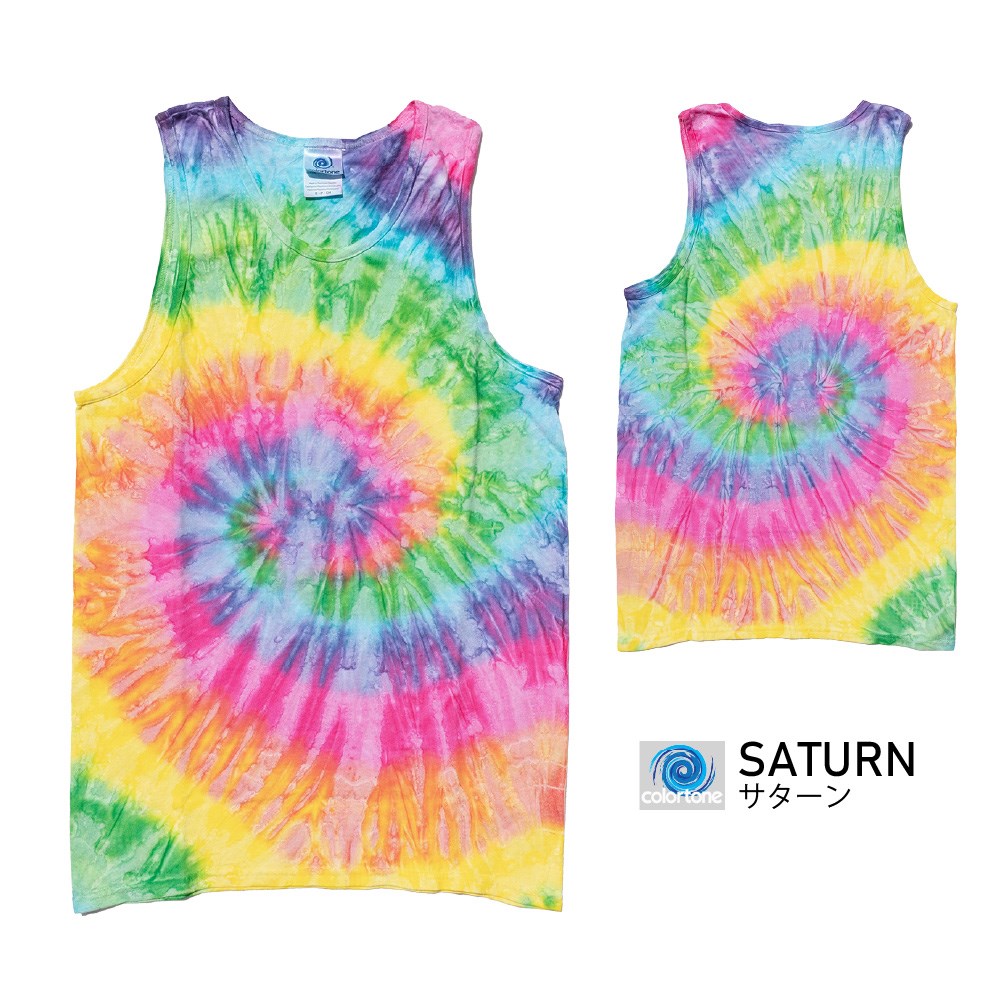 楽天市場】COLORTONE カラートーン 【タイダイ タンクトップ】 TIEDYE