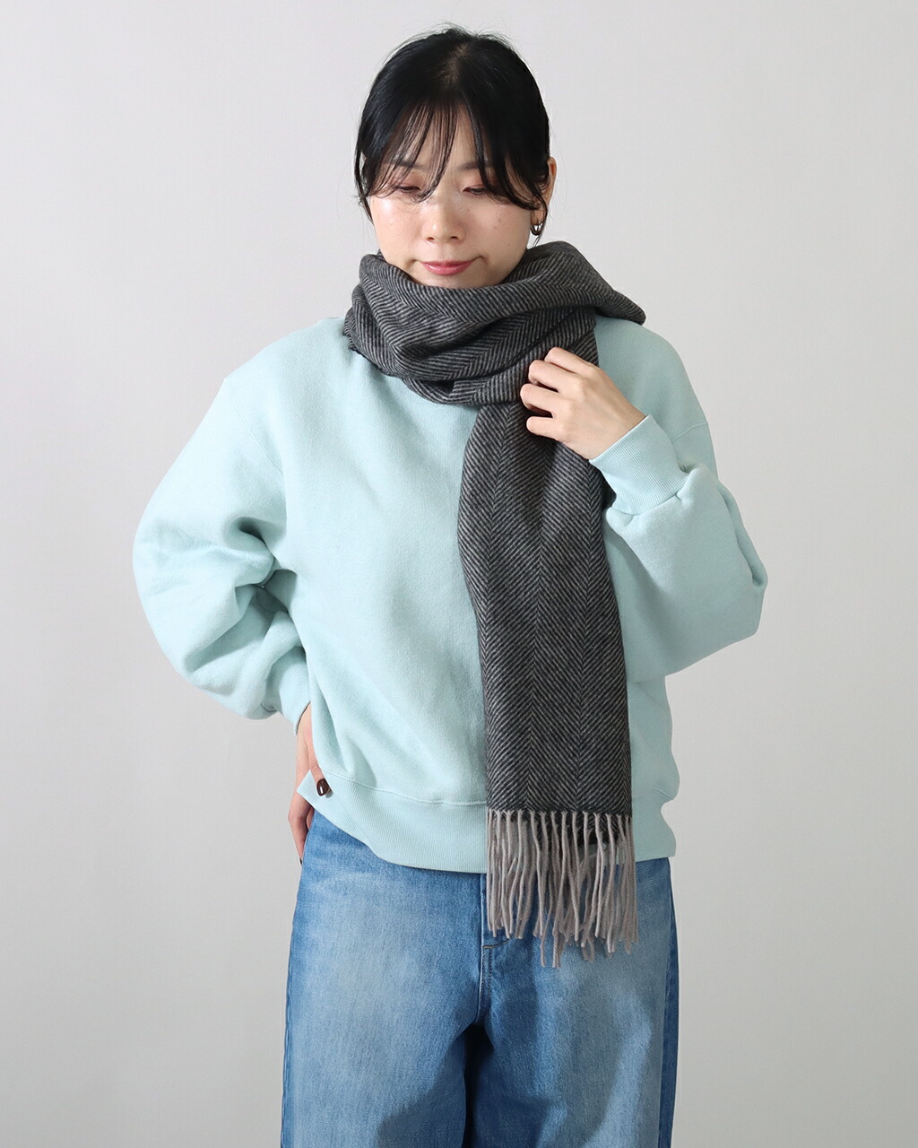 楽天市場】【30%off スーパーSALE】TWEED MILL ラムズウール大判