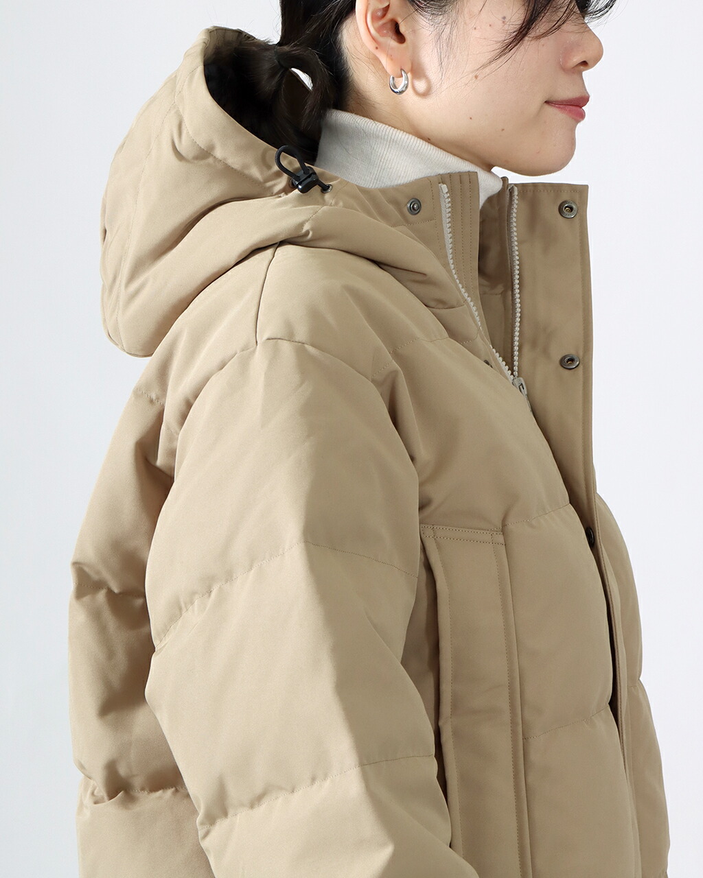 楽天市場】DANTON ダントン DOWN HOODED JACKET ダウンフーデッド