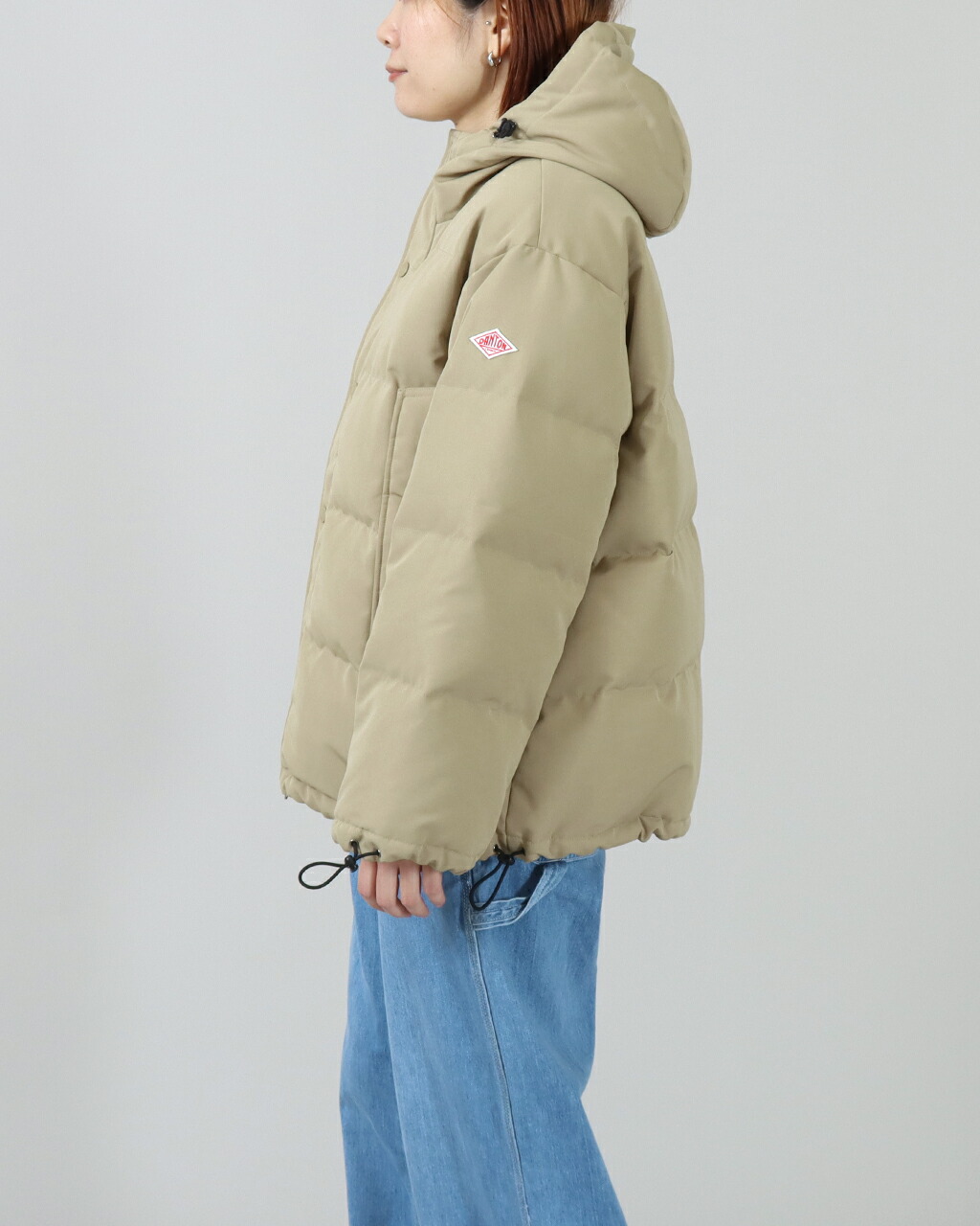 楽天市場】DANTON ダントン DOWN HOODED JACKET ダウンフーデッド