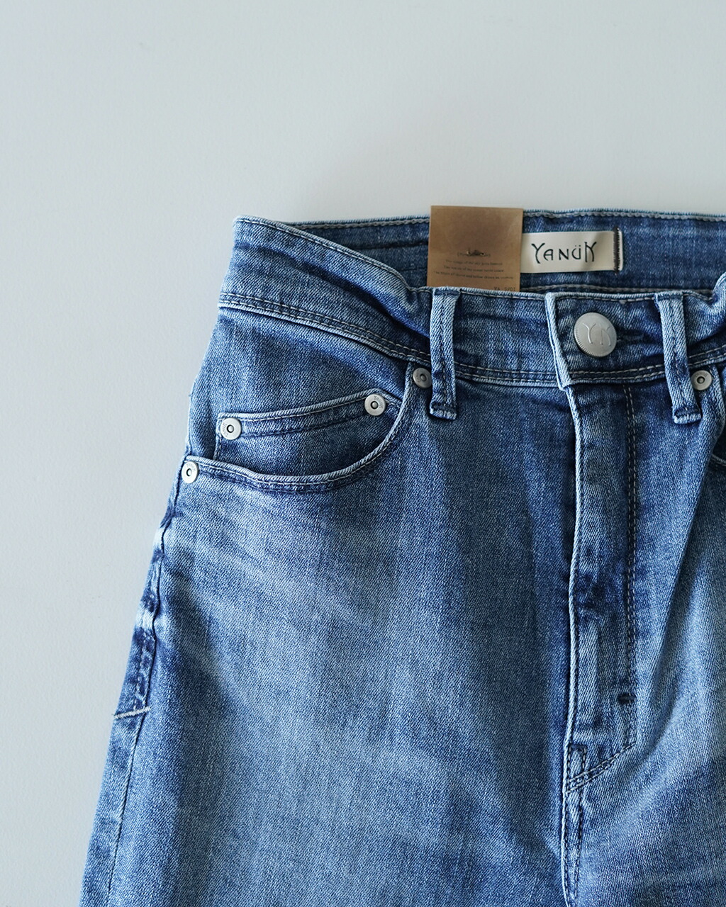 楽天市場】ヤヌーク YANUK ブーツカットFLB デニム ハイウエスト