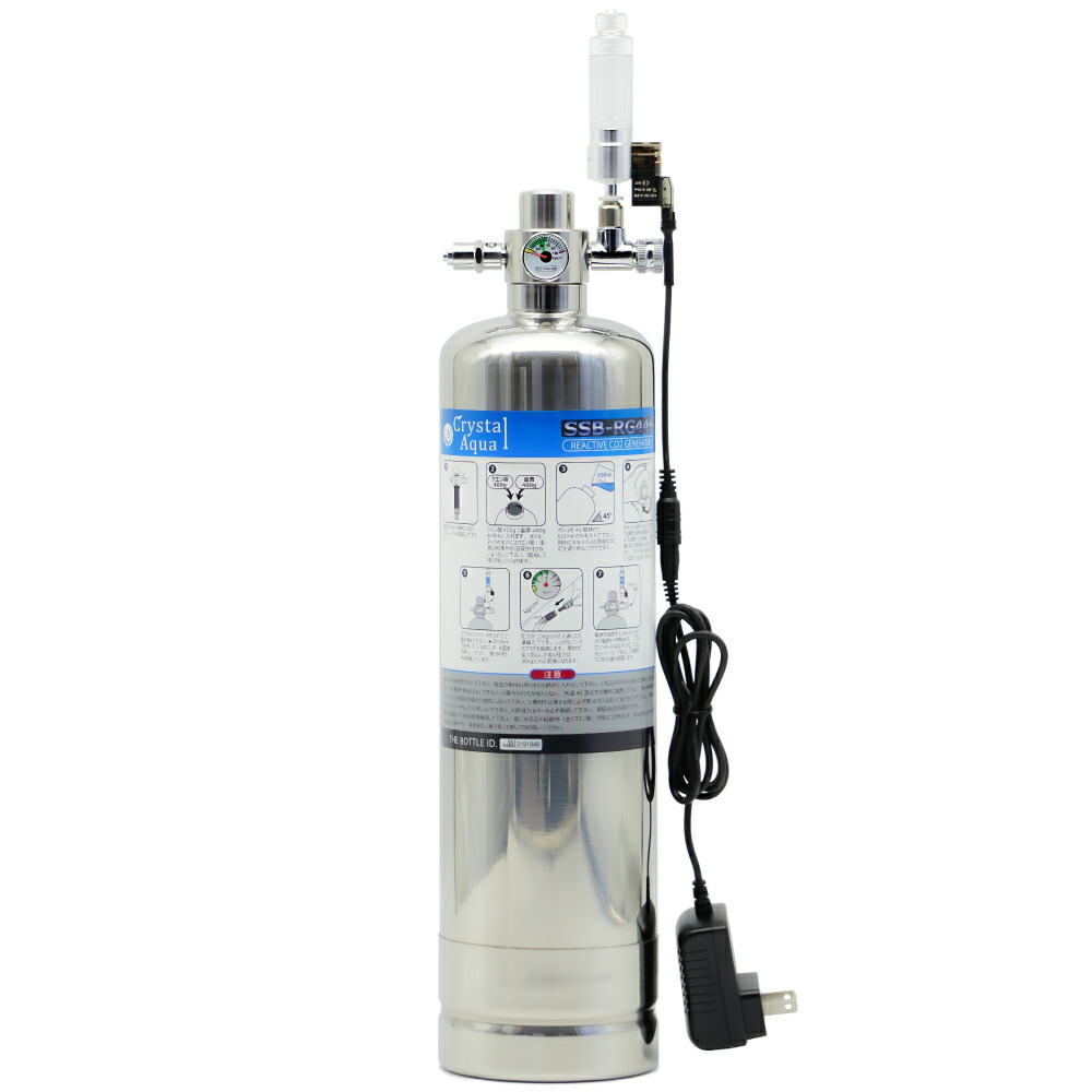 楽天市場】クリスタルアクア 化学反応式CO2ジェネレーターSSB-RG446