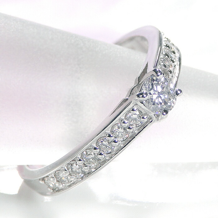 楽天市場】H&C【中央宝研鑑定書付】pt950ハートアンドキューピッド