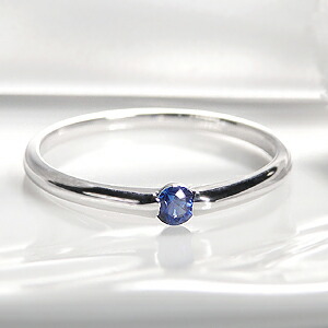 楽天市場】Pt900 一粒 サファイア リング/【送料無料】【代引手数料