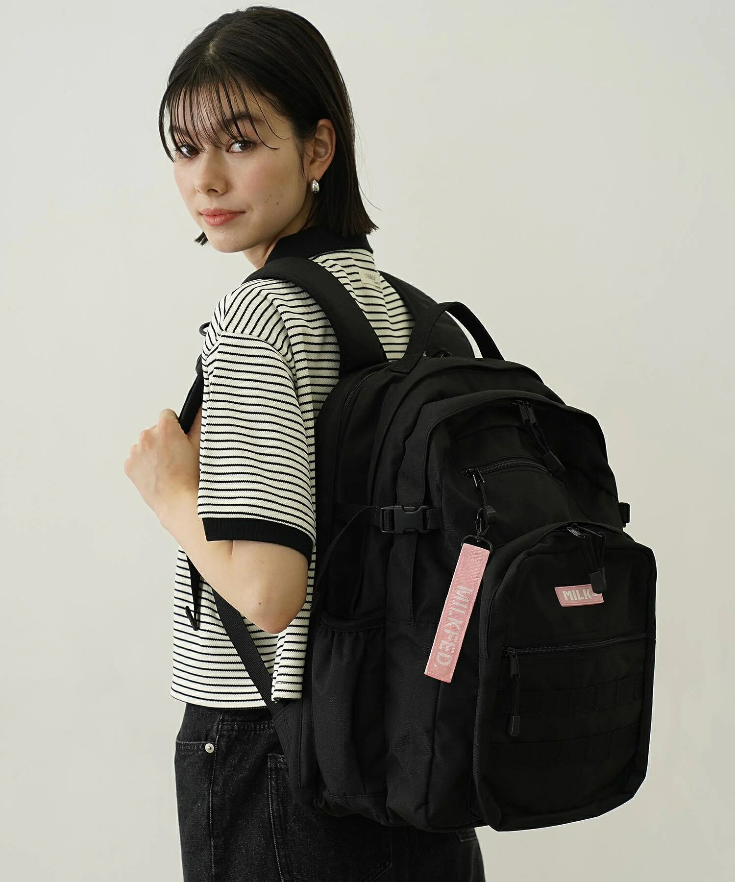 楽天市場】【公式】MILKFED. ミルクフェド ACTIVE DOUBLE POCKET MOLLE