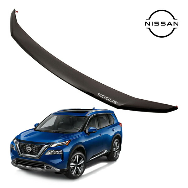楽天市場】US日産純正 バグガード ROGUE ロゴ入 スモーク 日産