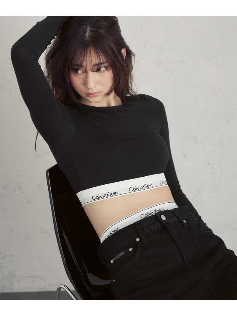 楽天市場】(W)【公式ショップ】 カルバンクライン Icon Cotton ロング