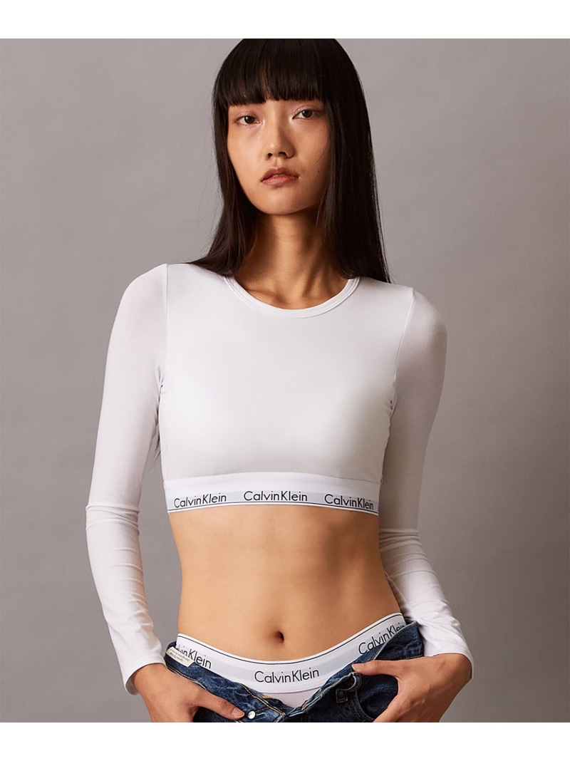 楽天市場】(W)【公式ショップ】 カルバンクライン Icon Cotton ロング