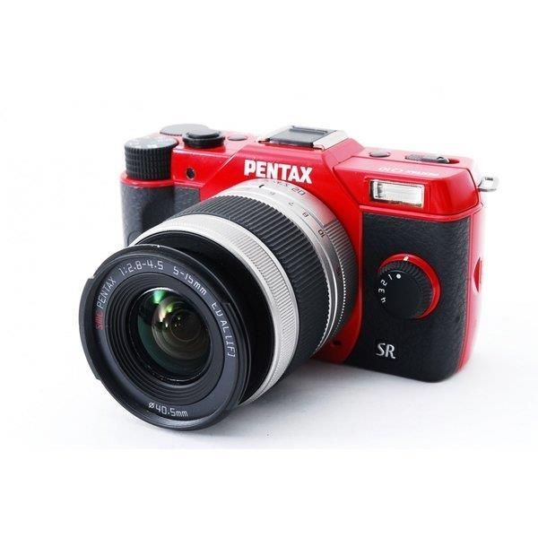 楽天市場】【中古】 ペンタックス PENTAX Q10 レッド レンズキット 美