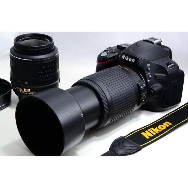 楽天市場】【中古】ニコン Nikon D5100 ダブルズームキット 大切な