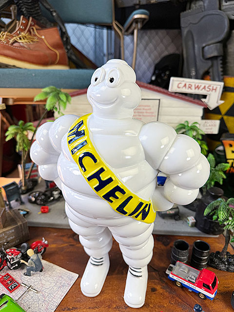 ミシュラン ビバンダム エッソボーイ フィギュア ビンテージ ガレージ