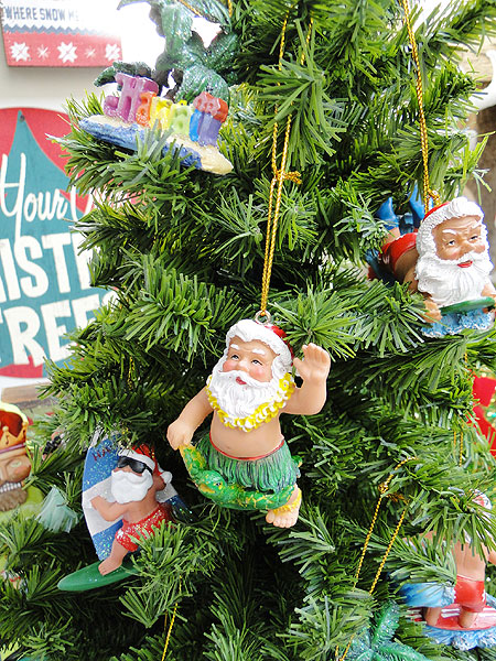 楽天市場】ハワイアン クリスマスオーナメント （タートルサンタ