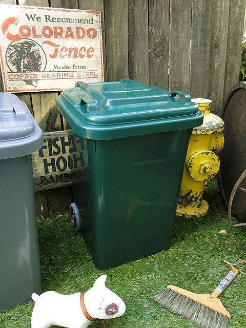 ダルトン PLASTIC TRASH CAN 45L 3点まとめて 赤 黄色 緑 ダルトン