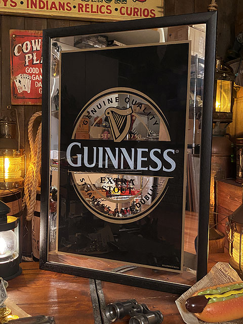 楽天市場】ビッグサイズ パブミラー （ギネス/ブラックラベル