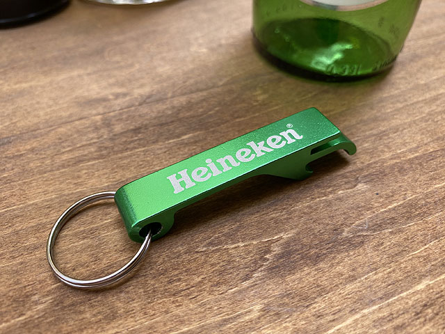 楽天市場】ハイネケン ボトルオープナーキーホルダー （栓抜き+