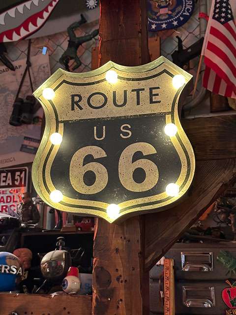 楽天市場】アメリカンクラシック ルート66 LEDロードサイン （ROUTE66