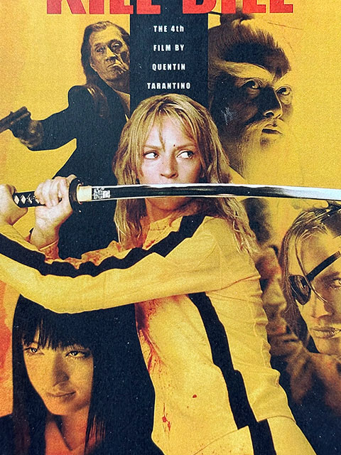 楽天市場】ハリウッドポスター #0132 映画 キル・ビル 刀 ユマ