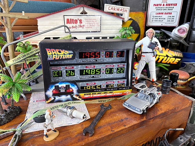 楽天市場】映画 バック・トゥ・ザ・フューチャー デロリアンのタイム