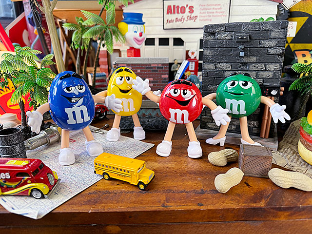 楽天市場】m&m's ベンダブルドール （4体セット） エムアンドエムズ