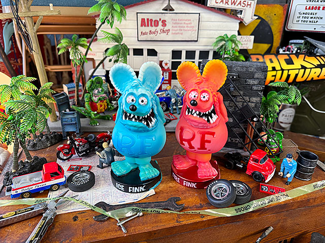 楽天市場】ファンコ ラットフィンク ボビングヘッド （2体セット