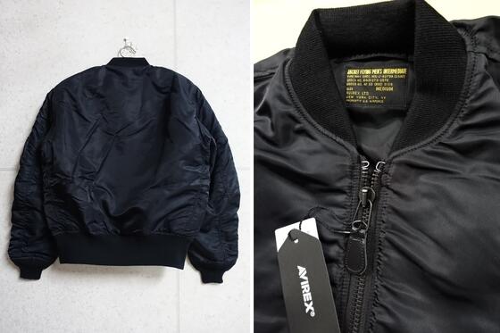 楽天市場】AVIREX (アビレックス)MA-1（チャコール、ブラック