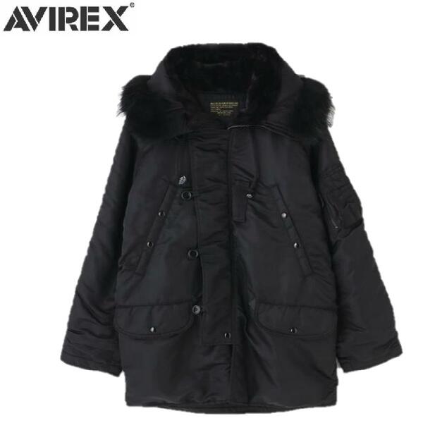楽天市場】AVIREXアビレックス ヴィンテージモデルブラックN-3B