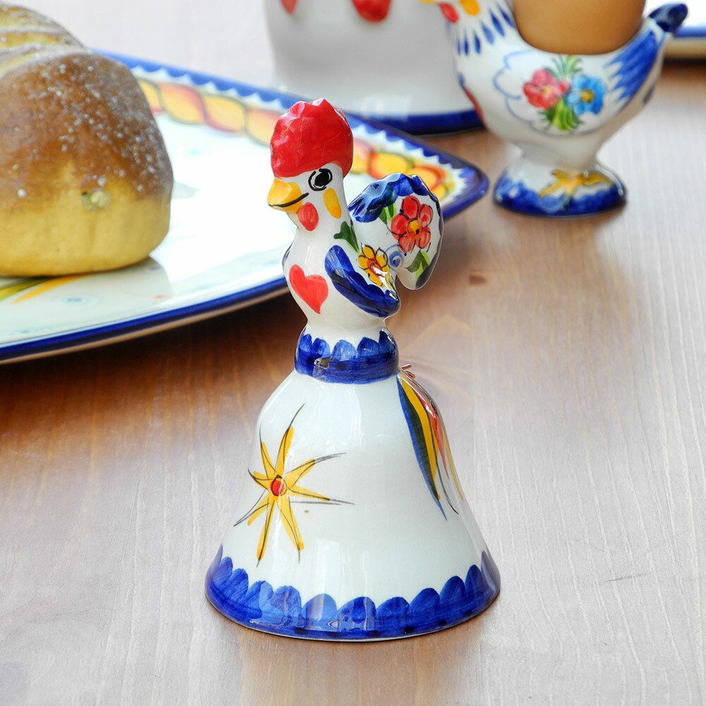 楽天市場】ポルトガル製 ディナーベル 幸せを呼ぶ バルセロスの鶏 朝食