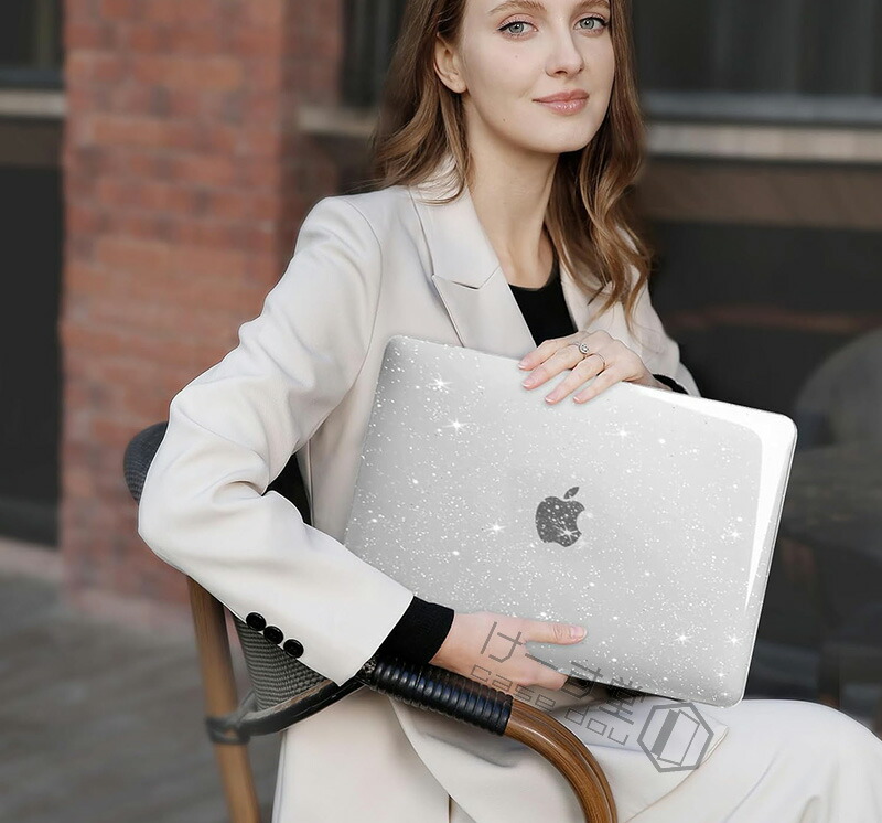 楽天市場】キラキラ クリア MacBook Air 13.6 Pro 13 M2 M3 M4 M1 13