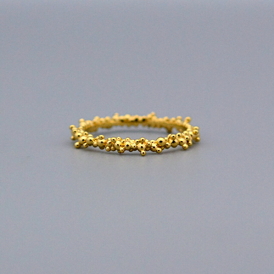 楽天市場】グレインズフルエタニティーボールリングホワイトゴールド