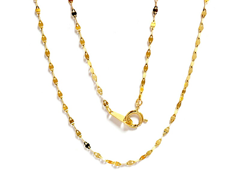 楽天市場】ペタルエクレアチェーンネックレス40センチ50センチイエロー