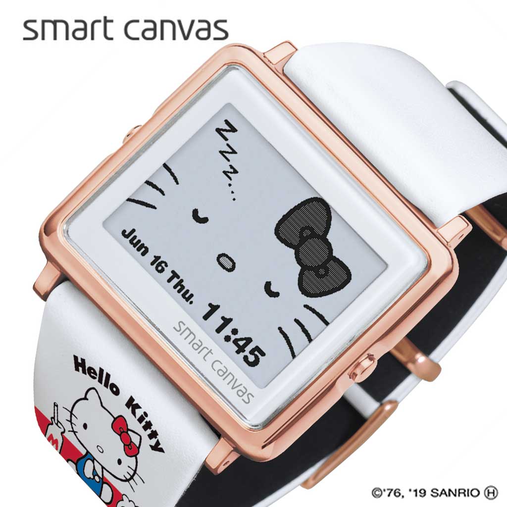 楽天市場】可愛い！ キティちゃんの腕時計 Smart Canvas 腕時計 時計