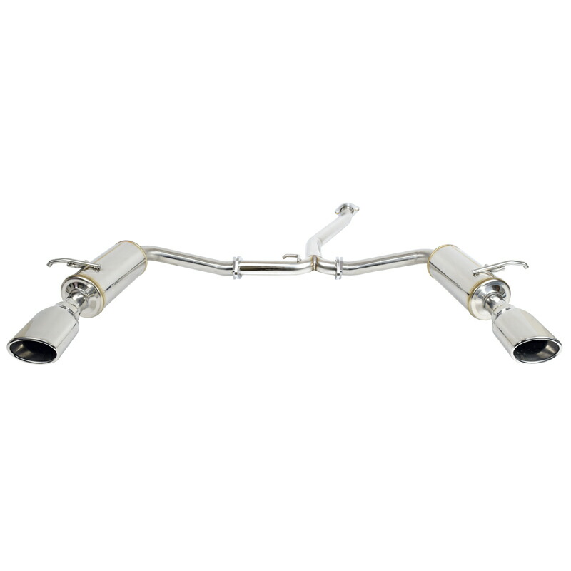 楽天市場】【車検対応】ロッソモデロ DUALIST EX マフラーハリアー