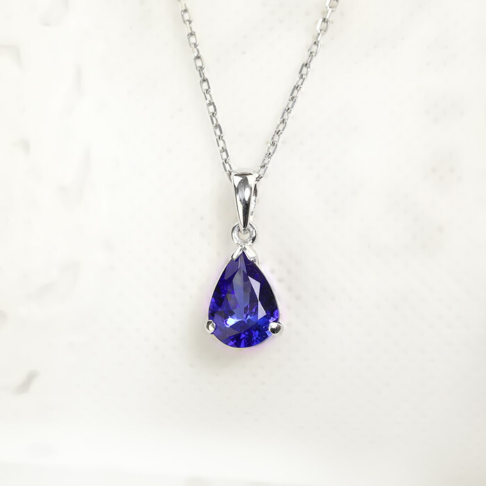 楽天市場】Ptタンザナイトプラチナペンダントトップ（0.65ctUPペア