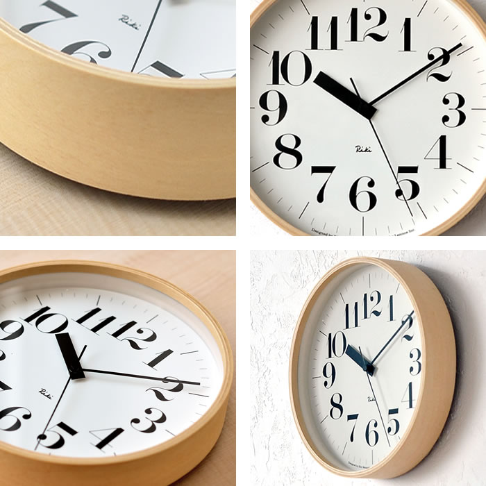 楽天市場】Lemnos レムノス リキクロック RIKI CLOCK RC WR20-02